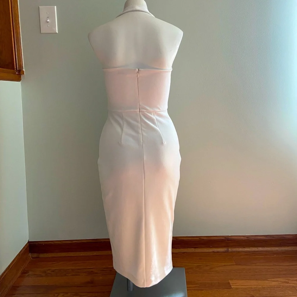 Express Mid Length Halter Dress - Picture 2 of 3